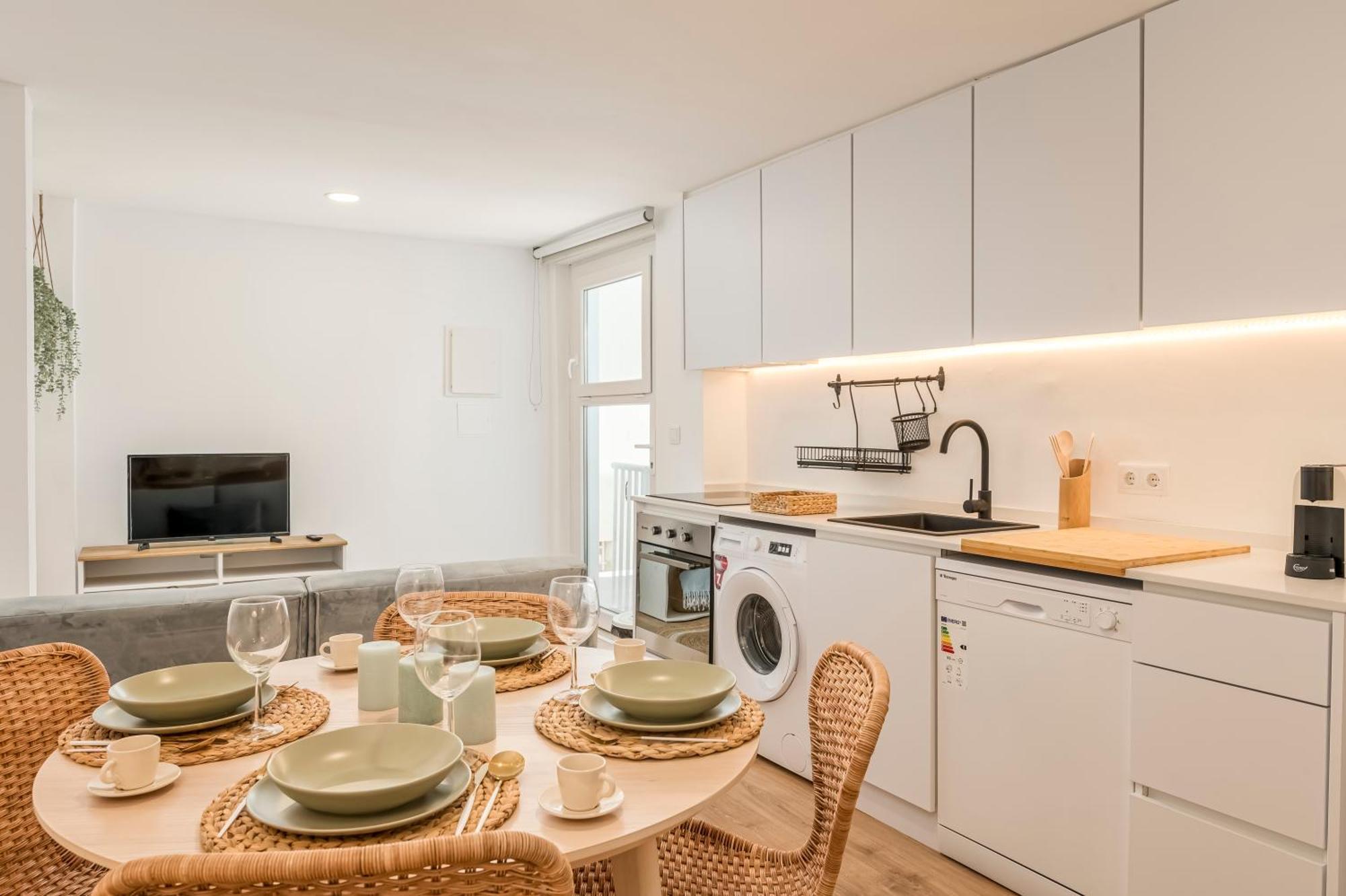 Chalet Marias - Parede Beach Apartments Екстер'єр фото